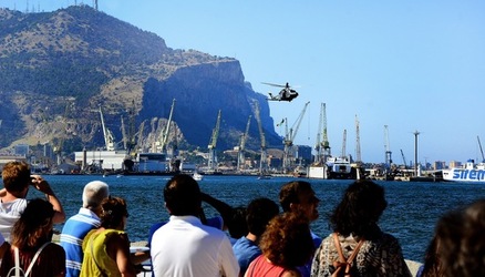 FRECCE TRICOLORE fotografie di Giulio Azzarello &copy;2018.