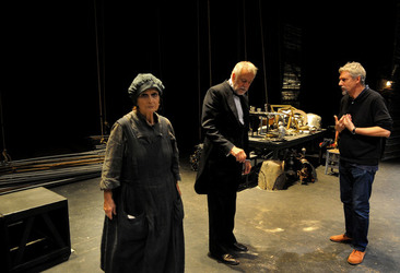 TEATRO stabile BIONDO di Palermo. Primo spettacolo stagione 2015 2106. Foto di Giulio Azzarello &copy;.