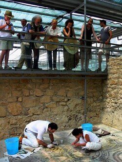 I MOSAICI della VILLA ROMANA DEL CASALE Piazza Armerina in Sicilia. Fotografie di Giulio Azzarello &copy;2014.