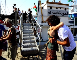 FREEDOM FLOTTILA verso Gaza da Palermo. Fotografie di Giulio Azzarello ©2018. FREEDOM FLOTTILA verso Gaza da Palermo. Fotografie di Giulio Azzarello ©2018.