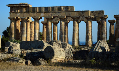 SELINUNTE il sito e parco archeologico. Fotografie di Giulio Azzarello &copy;2014.