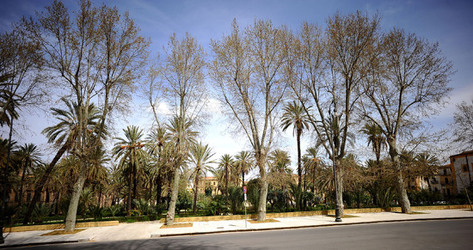 VILLA BONANNO a Palermo. Fotografie di Giulio Azzarello &copy;2016.