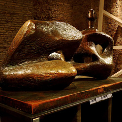 HENRY MOORE mostra a Roma Fotografie di Giulio Azzarello &copy;2016.