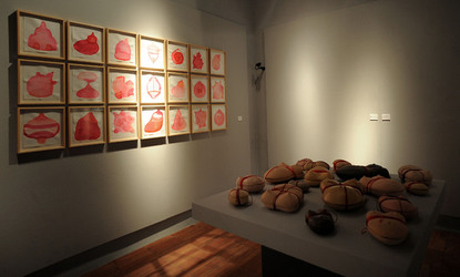 Installazione di Anne Clemence DeGrollee alla GAM di Palermo. Fotografie di Giulio Azzarello ©2017. Installazione di Anne Clemence DeGrollee alla GAM di Palermo. Fotografie di Giulio Azzarello ©2017.