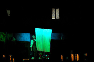 MARCO RENZI e il suo teatro. Fotografie di Giulio Azzarello ©2014.