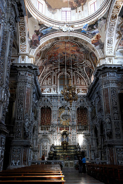 CHIESA DI S.CATERINA a Palermo. Fotografie di Giulio Azzarello &copy;2014.