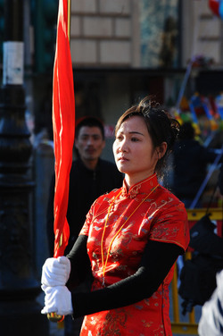 CAPODANNO CINESE panoramiche e particolari. Fotografie di Giulio Azzarello &copy;2014.