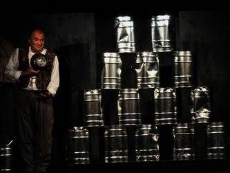 MARCO RENZI e il suo teatro. Fotografie di Giulio Azzarello ©2014.