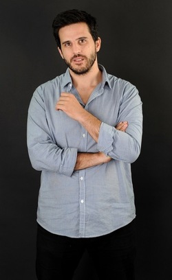 ALESSANDRO ACCARDI attore italiano. Fotografie di Giulio Azzarello &copy;2018.