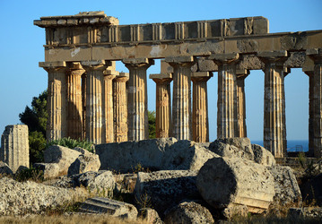 SELINUNTE il sito e parco archeologico. Fotografie di Giulio Azzarello &copy;2014.