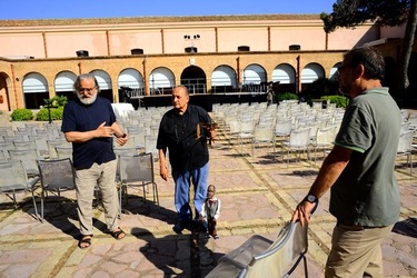 TEATRO TAGES Sardegna Cagliari. Fotografie di Giulio Azzarello ©2020.