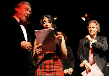 IL CABARET di Moschella Mul&egrave; attori e registi siciliani italiani. Foto di Giulio Azzarello &copy;2014.