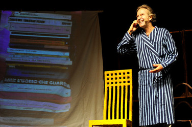 IL CABARET di Moschella Mul&egrave; attori e registi siciliani italiani. Foto di Giulio Azzarello &copy;2014.