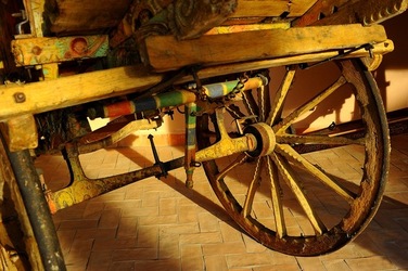 MUSEO DEL CARRETTO SICILIANO D Aumale. Fotografie di Giulio Azzarello &copy;2018.