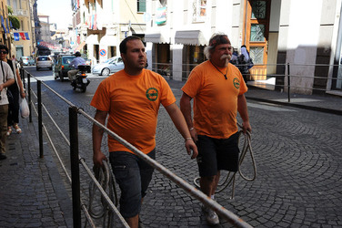 SANTA ROSA a Viterbo. Fotografie di Giulio Azzarello &copy;2014.