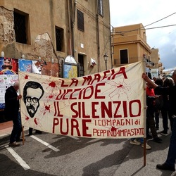 PEPPINO IMPASTATO. Fotografia di Giulio Azzarello &copy;2022.