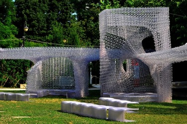 STRUTTURA PLASTICA BIENNALE di ARCHITETTURA di VENEZIA. Foto di G.Azzarello &copy;2018.