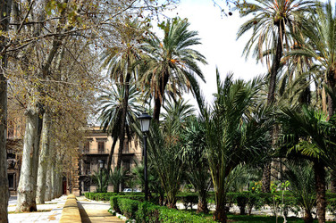 VILLA BONANNO a Palermo. Fotografie di Giulio Azzarello &copy;2016.
