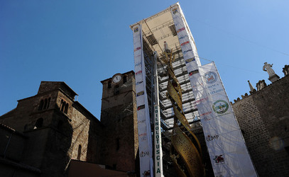 SANTA ROSA a Viterbo. Fotografie di Giulio Azzarello &copy;2014.