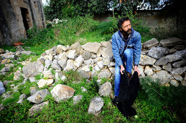 LUDOVICO CALDARERA attore italiano siciliano. Fotografie di Giulio Azzarello &copy;2016.