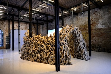 VENEZIA Padiglione Emirati Arabi Arsenale. Biennale Arch. Cont. Fotografie di Giulio Azzarello &copy;2022.