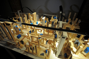 Mobile City installazione di Anne Clemence DeGrollee alla GAM di Palermo. Fotografie di Giulio Azzarello ©2017. Mobile City installazione di Anne Clemence DeGrollee alla GAM di Palermo. Fotografie di Giulio Azzarello ©2017.