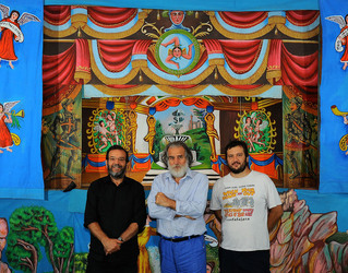 OPERA DEI PUPI dei maestri Mimmo e Nino Cuticchio. Fotografie di Giulio Azzarello &copy;2014.