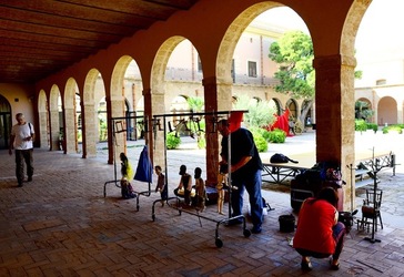 TEATRO TAGES Sardegna Cagliari. Fotografie di Giulio Azzarello ©2020.