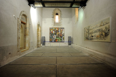 LA SALA DEGLI ARCHI allo Steri di Palermo. Fotografie di Giulio Azzarello &copy;2014.