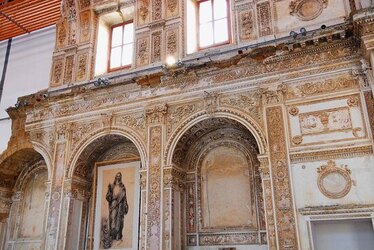 MUSEO della Memoria DEL BELICE a S.Margherita del Belice. Fotografie di Giulio Azzarello &copy;2014.