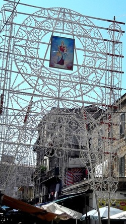 IL MERCATO DI BALLAR&ograve; a Palermo. Fotografie di Giulio Azzarello &copy;2018.