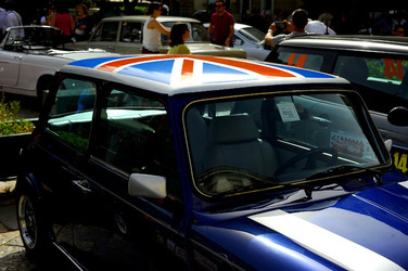 RADUNO di auto classiche MiniCooper. Fotografie di Giulio Azzarello &copy;2016.