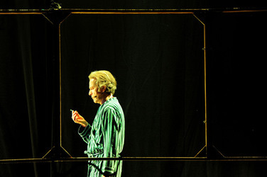 IL CABARET di Moschella Mul&egrave; attori e registi siciliani italiani. Foto di Giulio Azzarello &copy;2014.