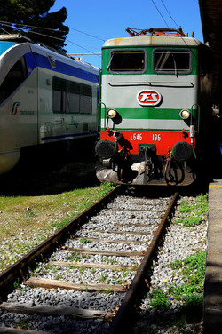 Il treno storico delle ferrovie italiane. Fotografie di Giulio Azzarello &copy;2017.