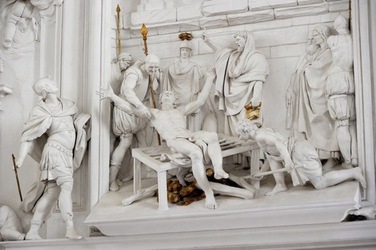 GLI STUCCHI DI GIACOMO SERPOTTA. Fotografie di Giulio Azzarello &copy;2018.