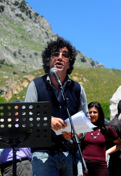 PORTELLA della Ginestra in Sicilia. Fotografie di Giulio Azzarello &copy;2014.