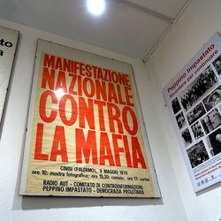 PEPPINO IMPASTATO. Fotografie di Giulio Azzarello ©2022. PEPPINO IMPASTATO. Fotografie di Giulio Azzarello ©2022.