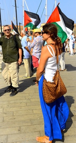 FREEDOM FLOTTILA verso Gaza da Palermo. Fotografie di Giulio Azzarello ©2018. FREEDOM FLOTTILA verso Gaza da Palermo. Fotografie di Giulio Azzarello ©2018.