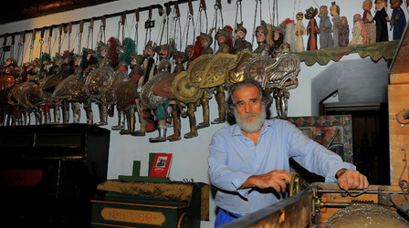 MIMMO CUTICCHIO puparo siciliano ritratti. Fotografie di Giulio Azzarello &copy;2014.