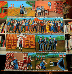 OPERA DEI PUPI dei maestri Mimmo e Nino Cuticchio. Fotografie di Giulio Azzarello &copy;2014.