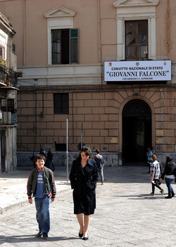 CONVITTO FALCONE di P.Scimeca per Giovanni Falcone nel suo 20simo. Foto di scena e set di Giulio Azzarello &copy;2014.