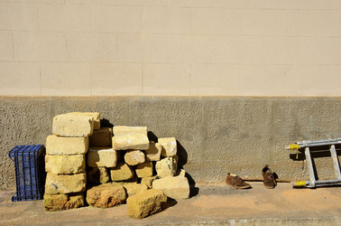 SCARPE di persone povere. Fotografie di Giulio Azzarello &copy;2016.