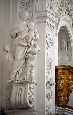 GLI STUCCHI DI GIACOMO SERPOTTA. Fotografie di Giulio Azzarello &copy;2018.