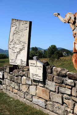 IL PARCO DELLA MEMORIA DI MONTESOLE Marzabotto . Fotografie di Giulio Azzarello &copy;2014.