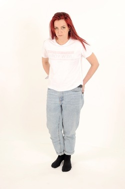 LUCREZIA artista modella attrice. Fotografie di Giulio Azzarello &copy;2018.