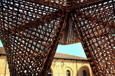 STRUTTURA di LEGNO BIENNALE di ARCHITETTURA di VENEZIA. Foto di G.Azzarello ©2018. STRUTTURA di LEGNO BIENNALE di ARCHITETTURA di VENEZIA. Foto di G.Azzarello ©2018.