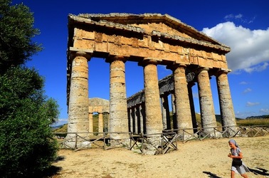 SEGESTA sito archeologico. Fotografie di Giulio Azzarello ©2018.