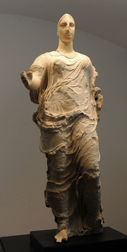 LA VENERE DI MORGANTINA e il suo ritorno dagli USA al museo archeologico di Aidone. Fotografie di Giulio Azzarello &copy;2014.