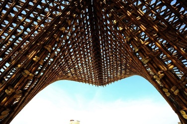 STRUTTURA di LEGNO BIENNALE di ARCHITETTURA di VENEZIA. Foto di G.Azzarello ©2018. STRUTTURA di LEGNO BIENNALE di ARCHITETTURA di VENEZIA. Foto di G.Azzarello ©2018.