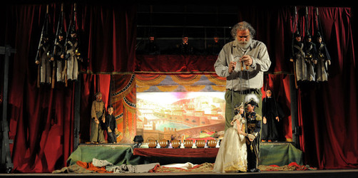 MIMMO CUTICCHIO puparo siciliano ritratti. Fotografie di Giulio Azzarello &copy;2014.